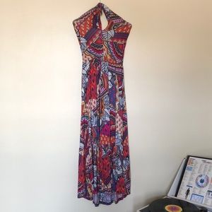 Maeve Cross Halter Dress